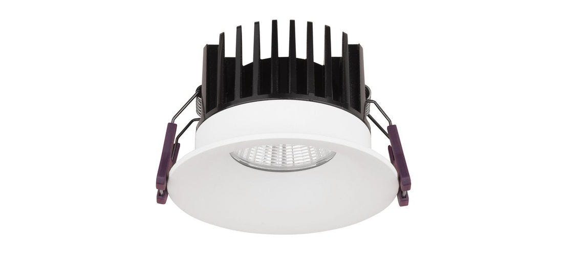 Projecteur extérieur Blade blanc, L 8,5 cm