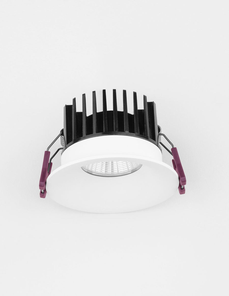 Projecteur extérieur Blade blanc, L 8,5 cm