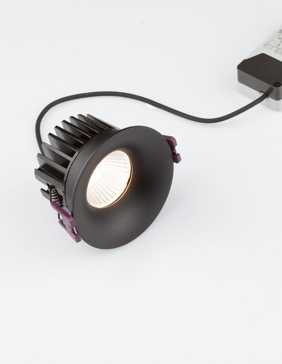 Projecteur extérieur Blade noir, L 8,5 cm