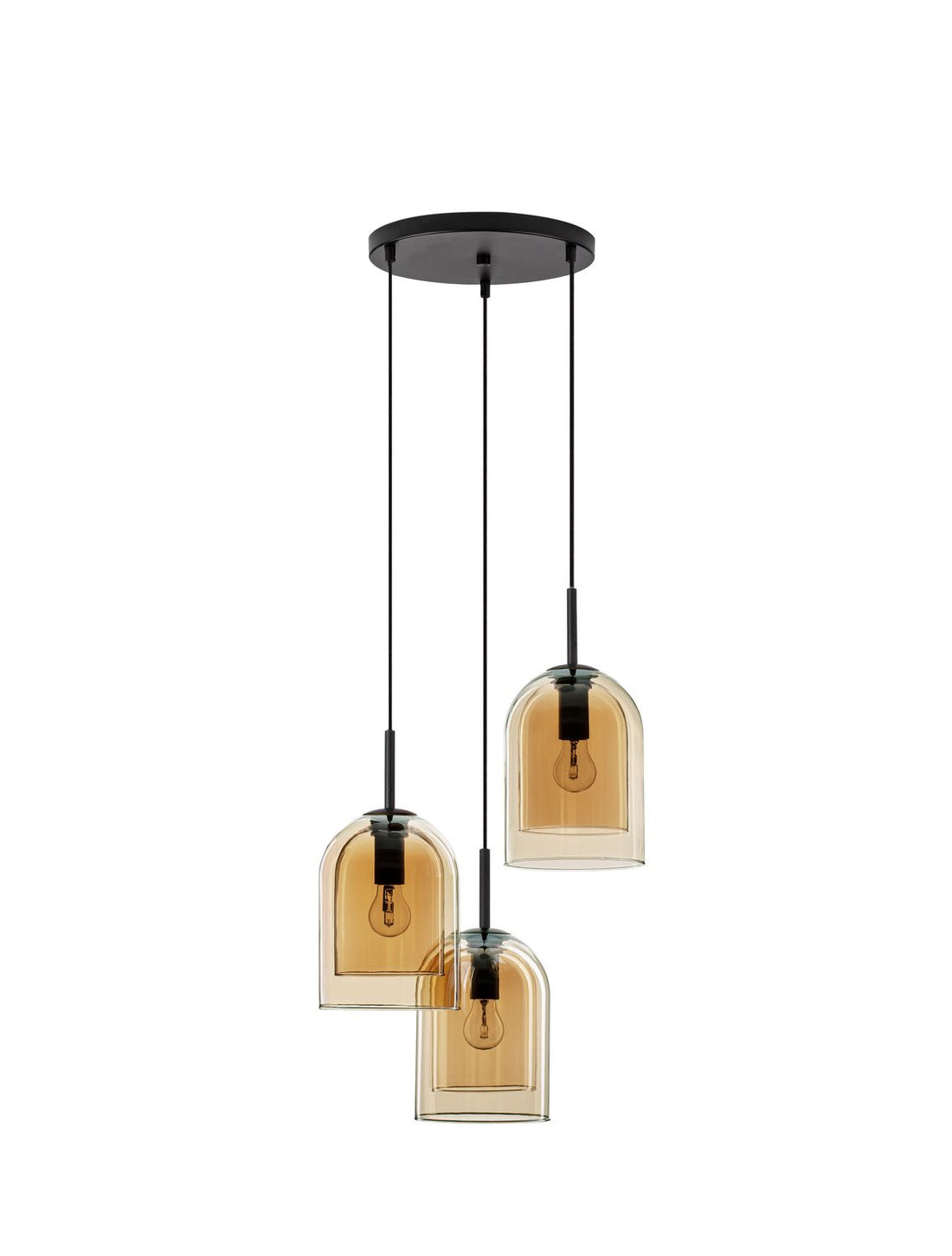 Suspension luminaire | Velor Noire H 185 cm