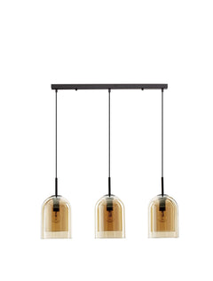 Suspension luminaire | Velor Noire H 158 cm