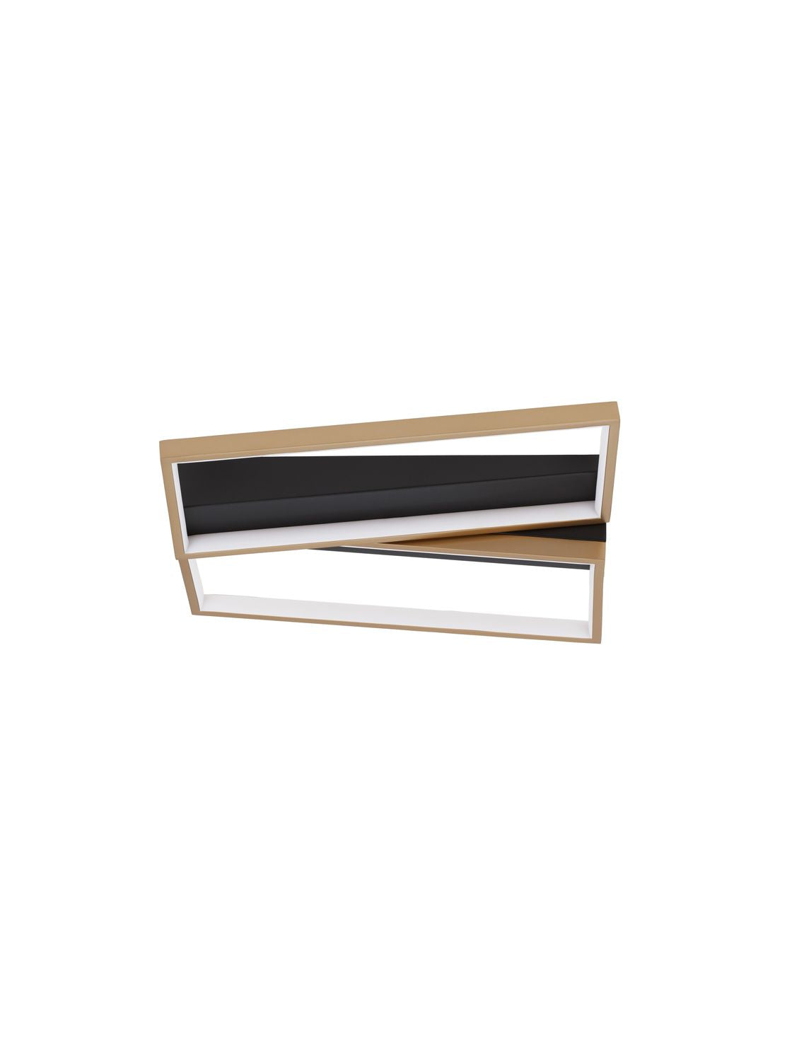 Plafonnier Elize noir, L 43,2 cm