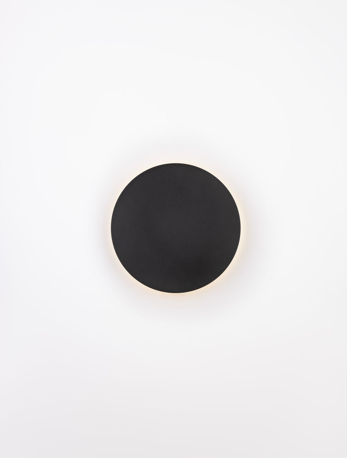 Applique murale Cyrcle noire, H 30 cm