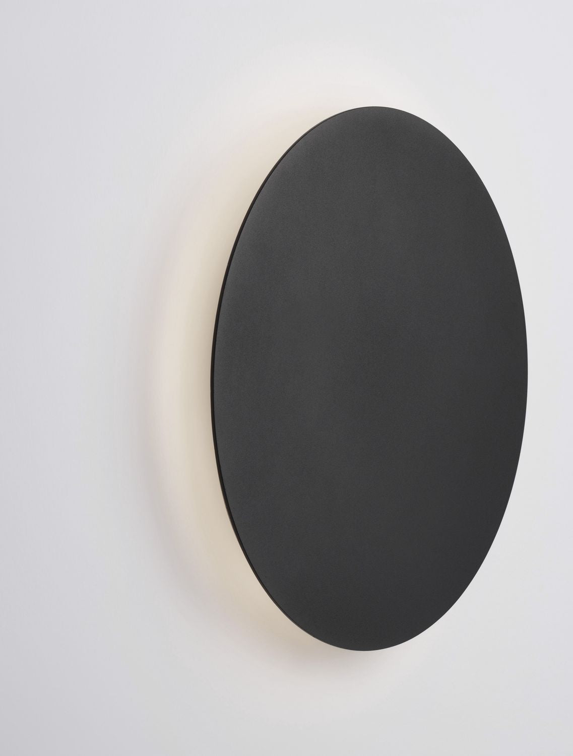 Applique murale Cyrcle noire, H 30 cm