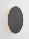 Applique murale Cyrcle noire, H 22 cm