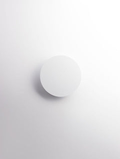 Applique murale Cyrcle blanche, H 22 cm