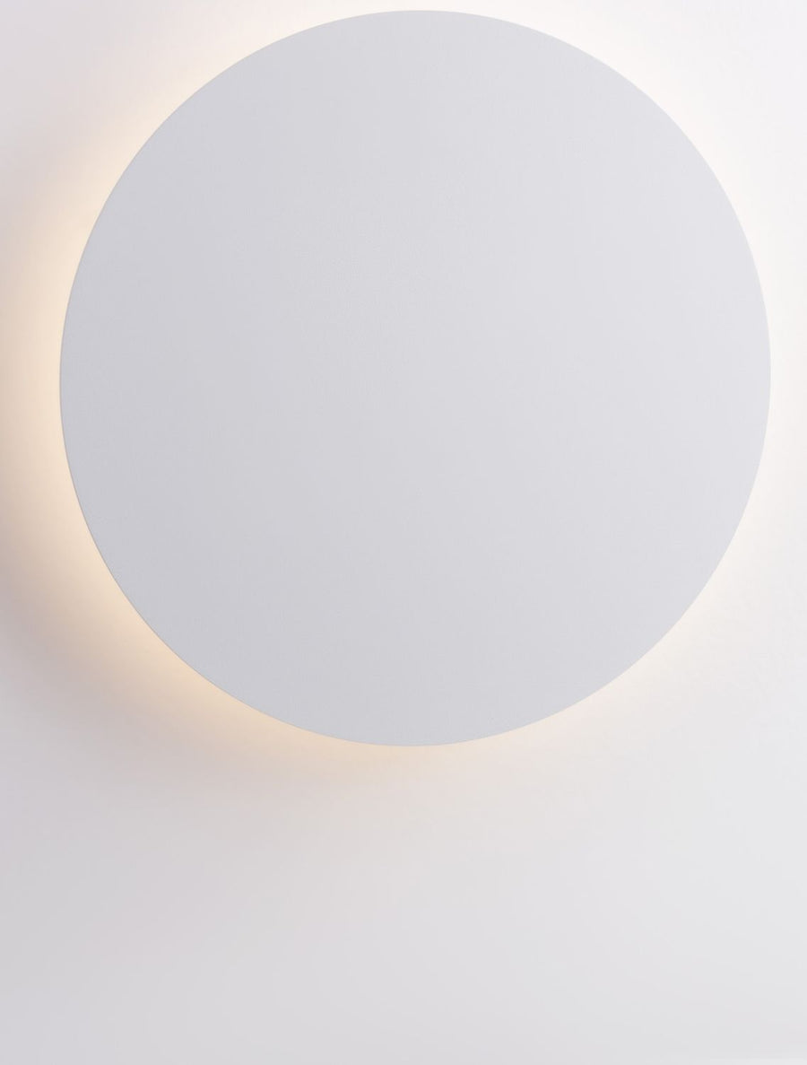 Applique murale Cyrcle blanche, H 22 cm