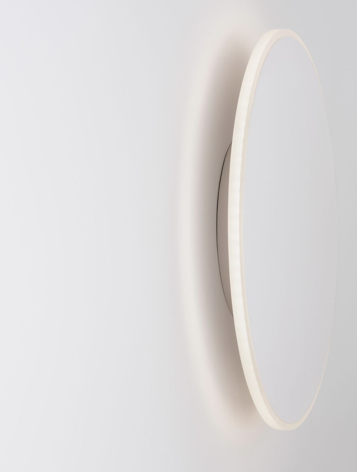 Applique murale Nevo blanche, H 30 cm