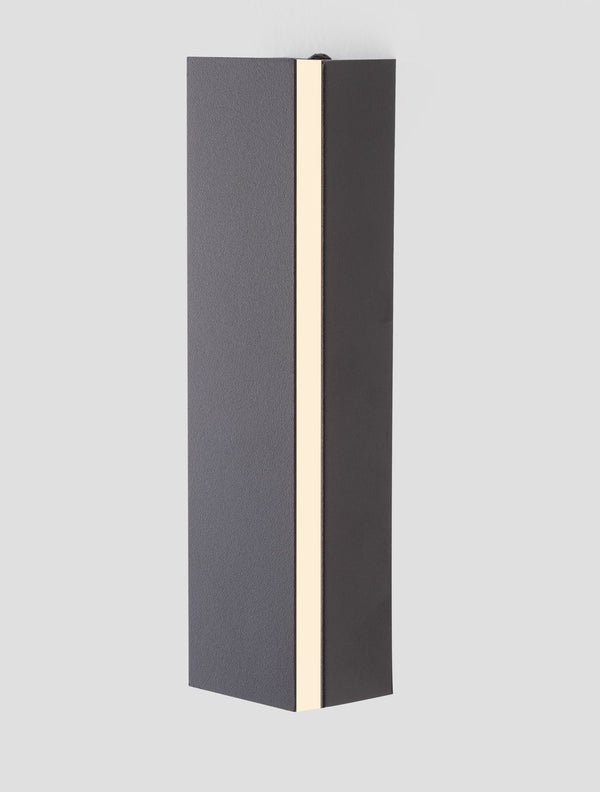 Applique murale Colby noire, H 20 cm