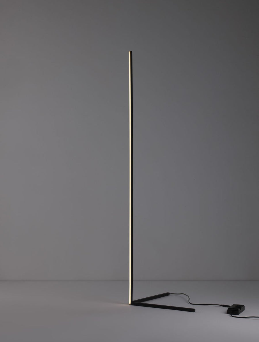 Lampadaire V-line noir