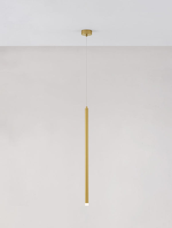 Suspension Trimle dorée, H 150 cm (9287919)
