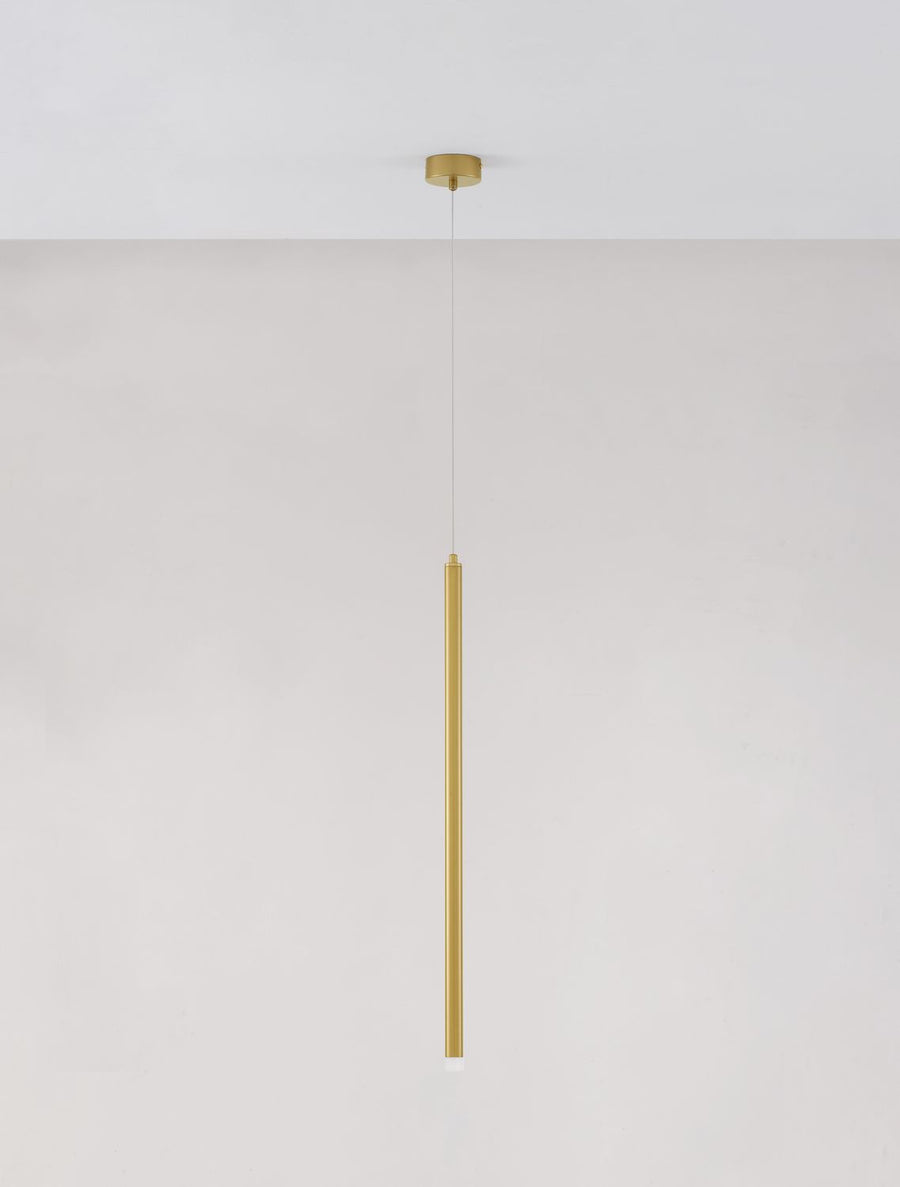 Suspension Trimle dorée, H 150 cm (9287919)
