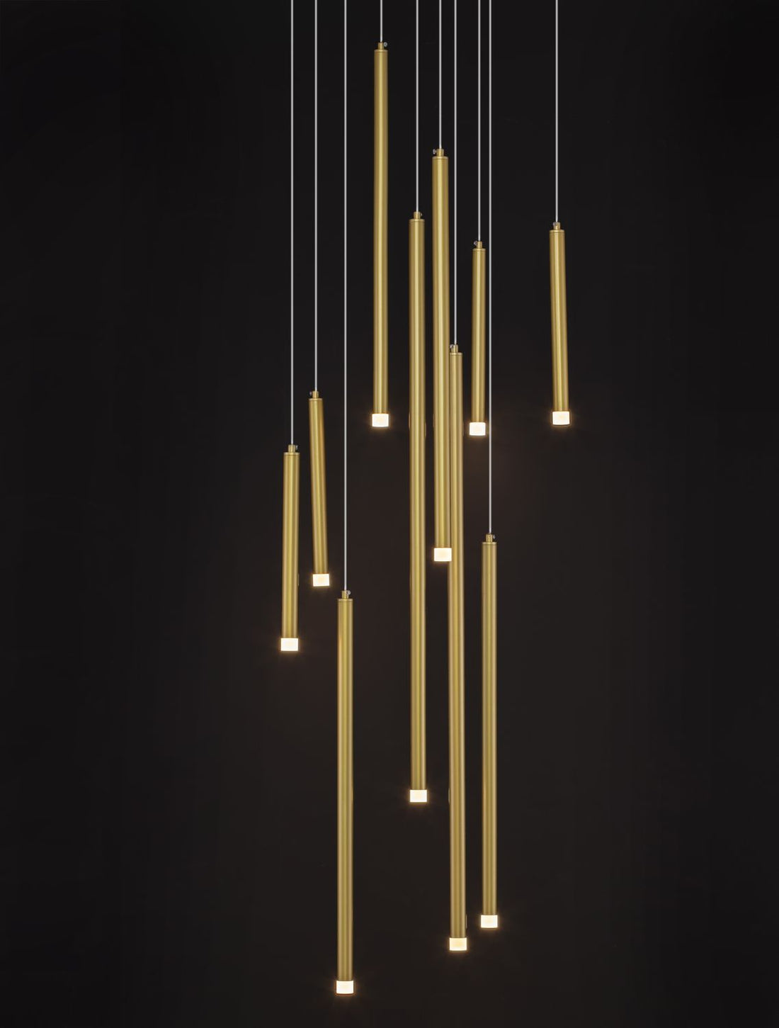Suspension luminaire | Trimle Dorée H 220 cm