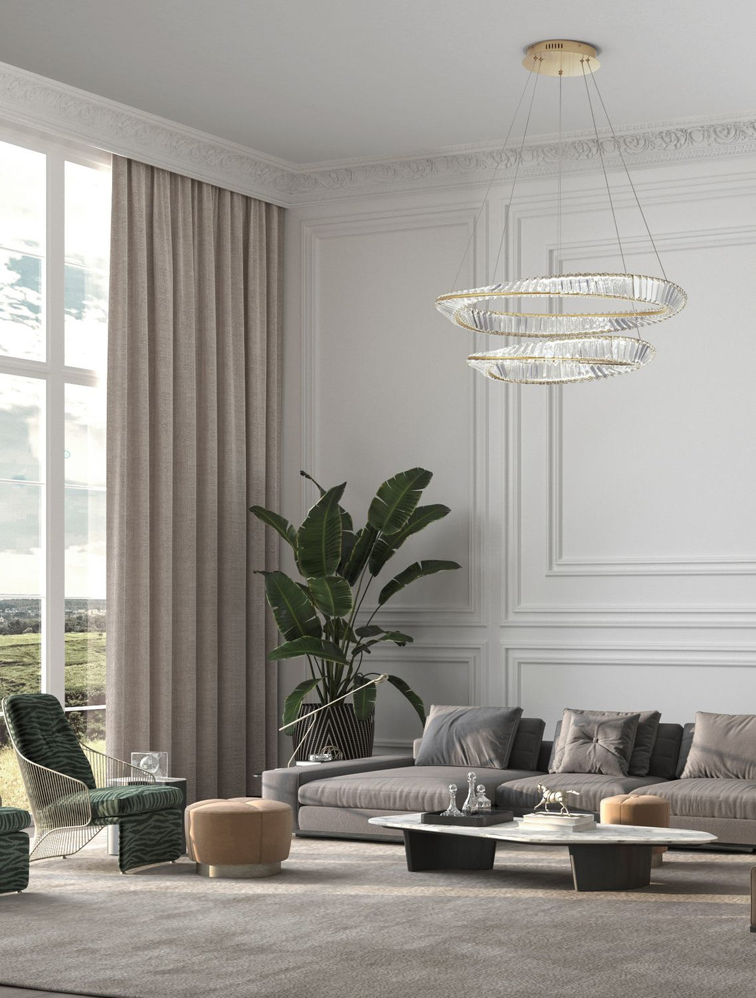 Suspension luminaire | Aurelia H 150 cm