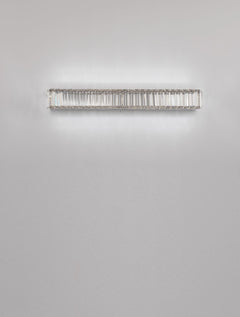 Applique murale Aurelia chromée, cristal