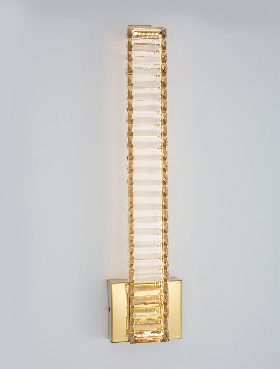 Applique murale Aurelia dorée, cristal (9333065)