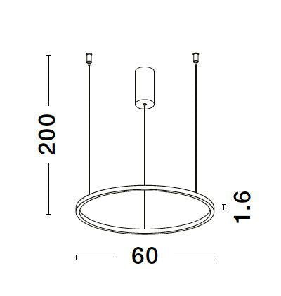 Suspension Tarquin blanche (9345600)