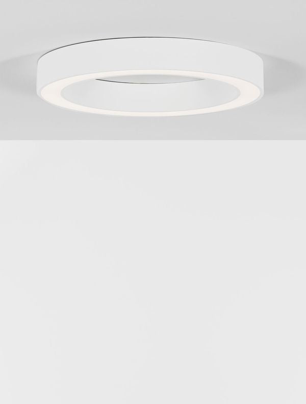 Plafonnier Morbido blanc, Ø 60 cm