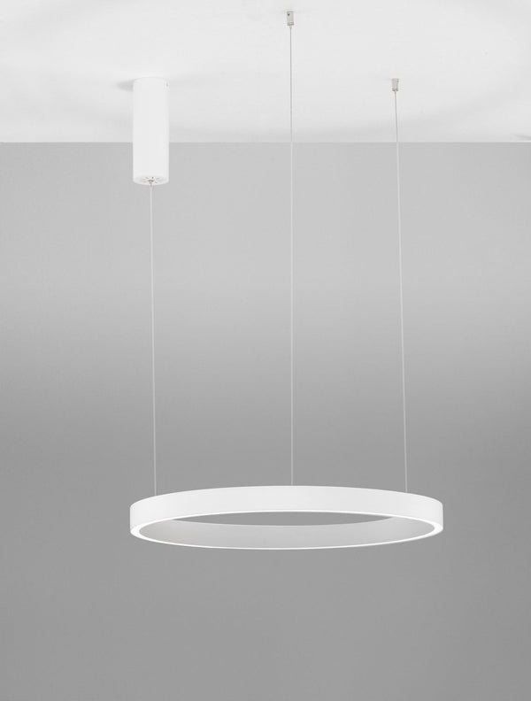Suspension Elowen blanche, H 150 cm (9345659)