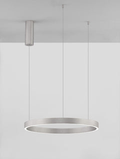Suspension Elowen argentée, H 150 cm (9345662)