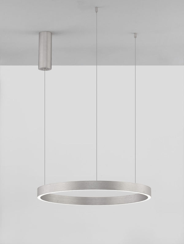 Suspension Elowen argentée, H 150 cm (9345662)
