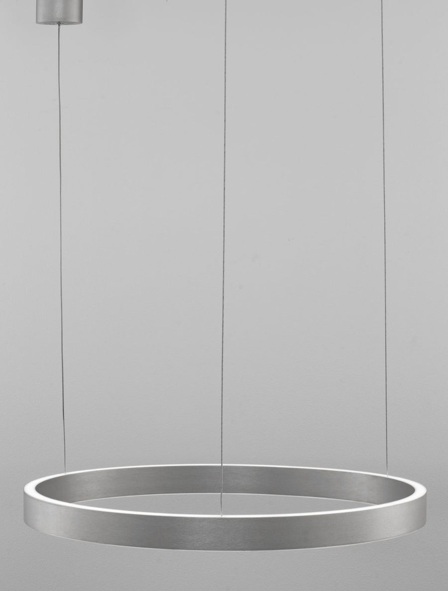 Suspension Elowen argentée, H 150 cm (9345662)