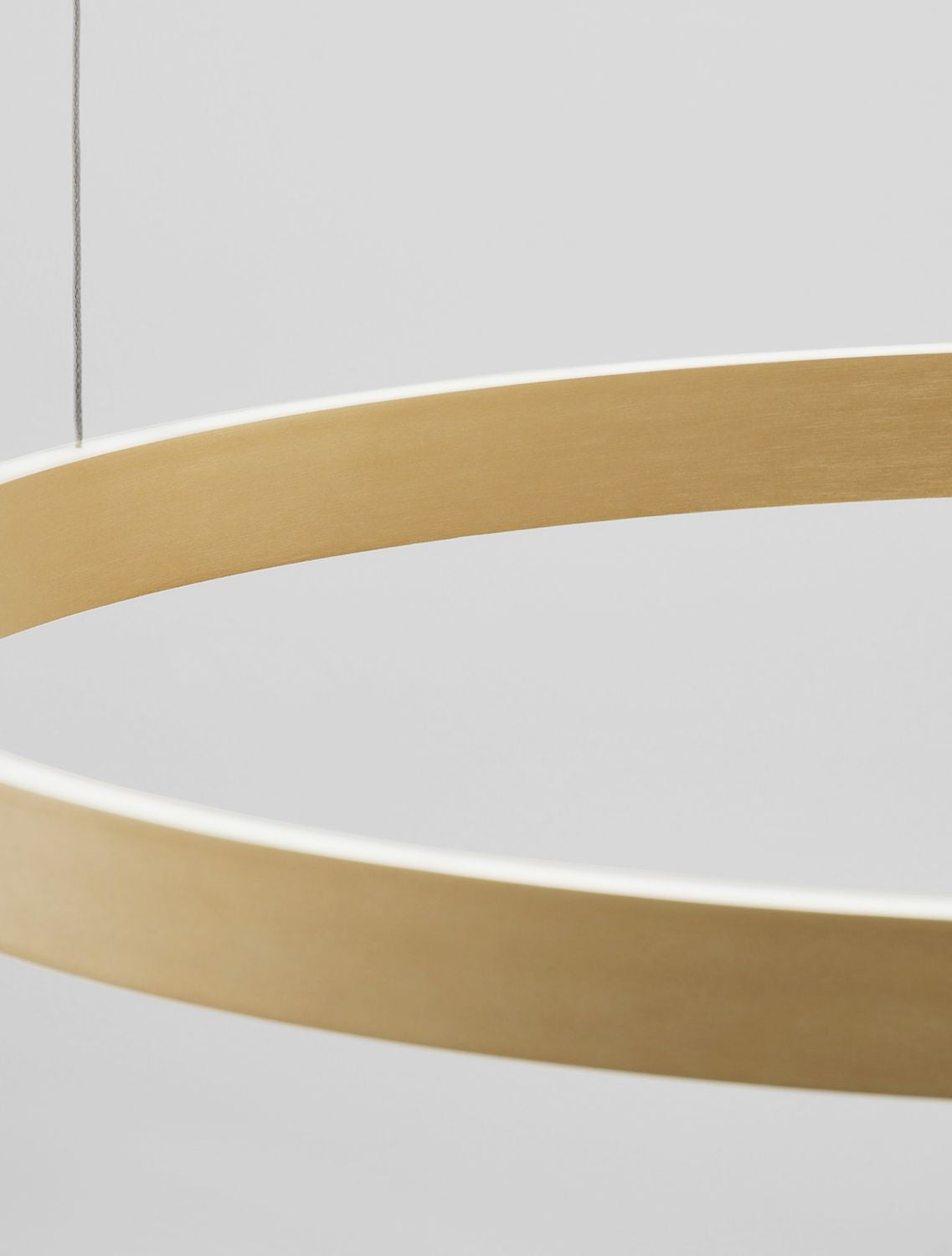 Suspension Elowen dorée, H 150 cm (9345665)