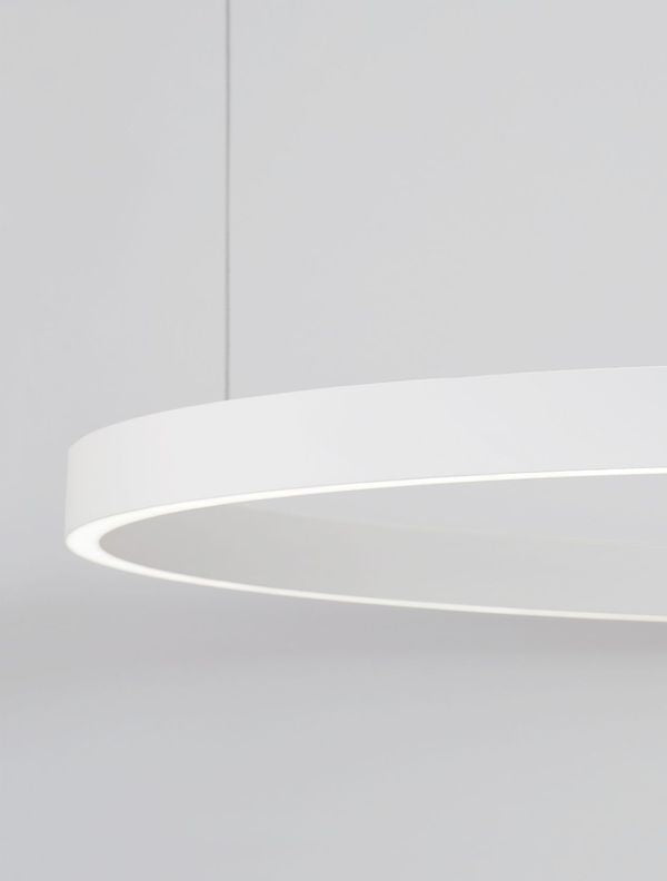 Suspension Elowen blanche, H 200 cm
