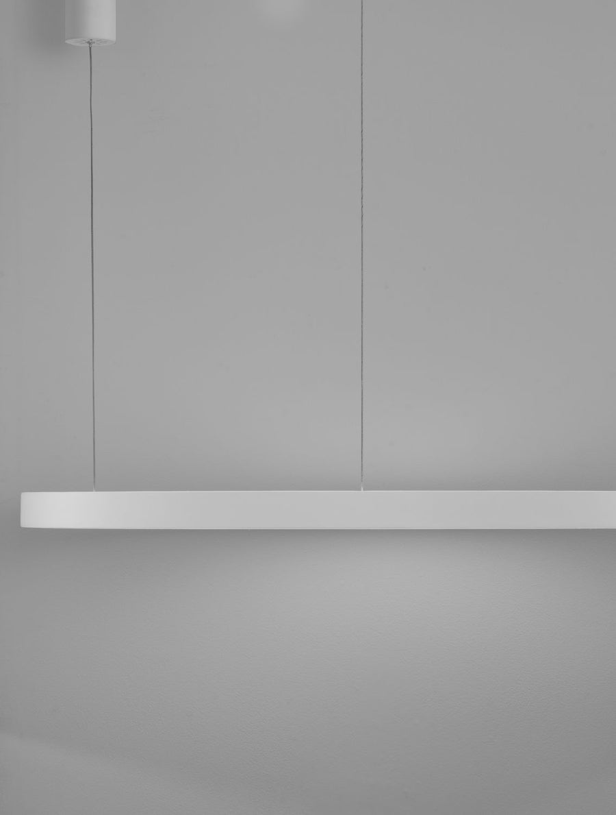 Suspension Elowen blanche, H 200 cm