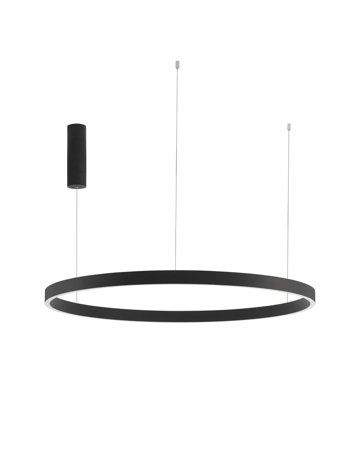 Suspension Elowen noire, H 200 cm