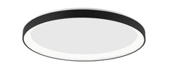 Plafonnier LED | Pertino Noir Ø 58 cm