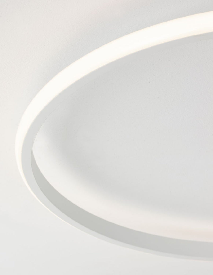 Plafonnier Fuline blanc