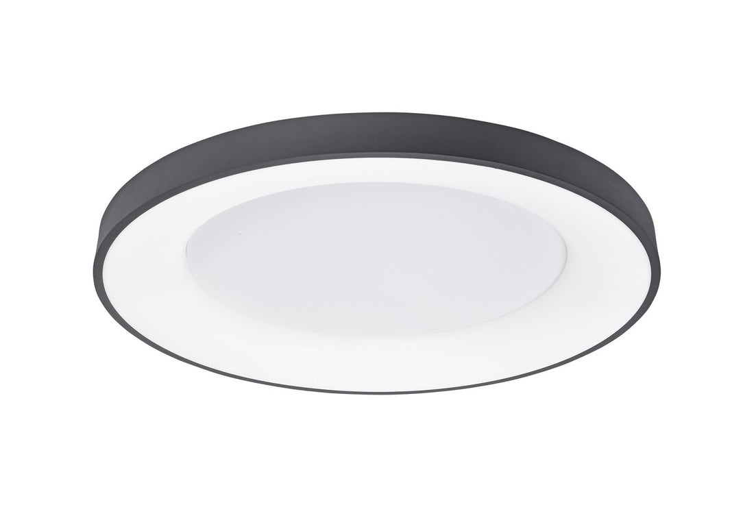 Plafonnier Rando Thin noir, Ø 60 cm (9353851)