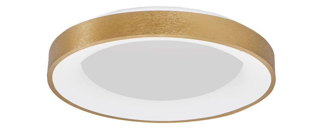 Plafonnier Rando Thin doré, Ø 60 cm