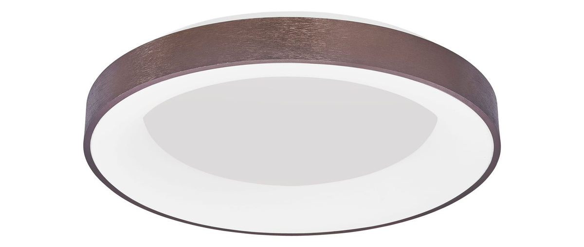 Plafonnier Rando Thin marron, Ø 60 cm