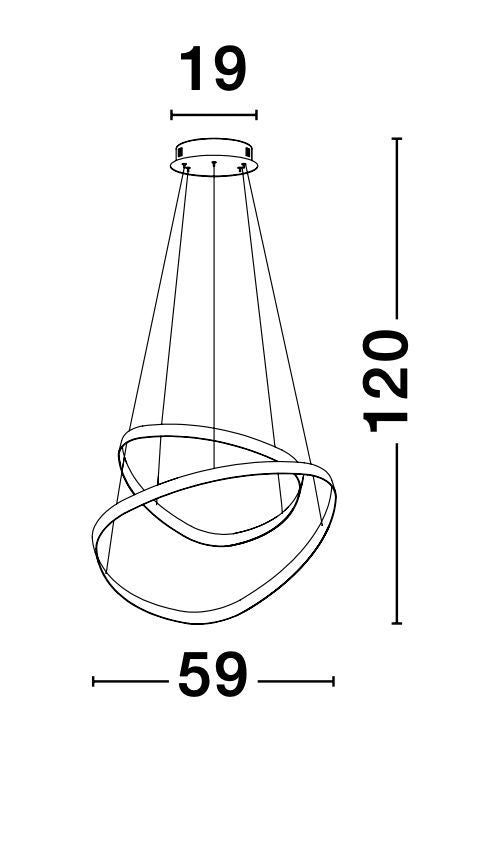 Suspension Aries noire (9357063)