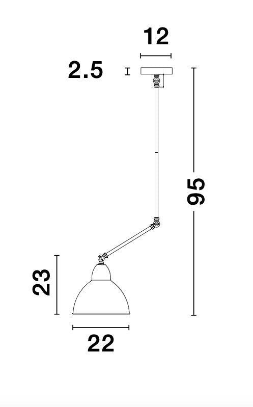Suspension Virgo noire