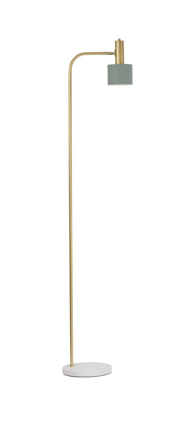 Lampadaire PAZ doré, H 165 cm (9426654)