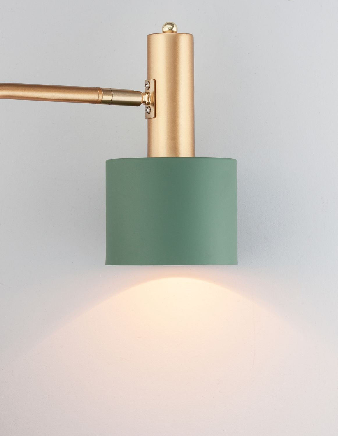 Lampadaire PAZ doré, H 165 cm (9426654)