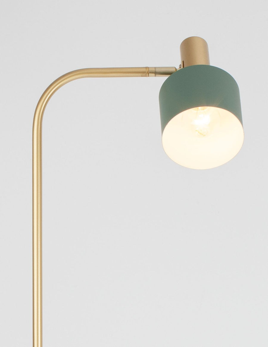 Lampadaire PAZ doré, H 165 cm (9426654)