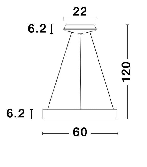 Suspension Rando Thin marron (9453455)