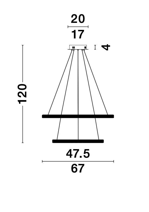 Suspension Nager noire (9481092)