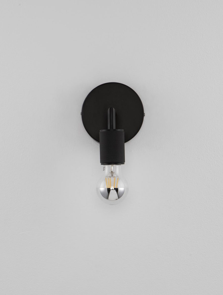 Applique murale Royal noire, H 15,5 cm