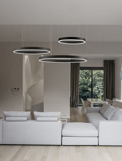 Suspension Motif noire, H 250 cm (9530170)