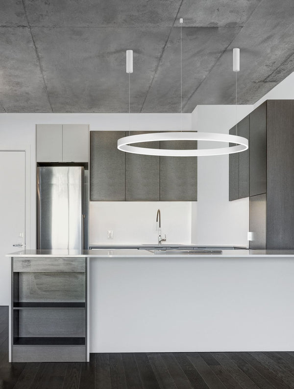 Suspension luminaire | Motif Blanche H 250 cm