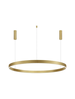 Suspension luminaire | Motif Laiton H 250 cm