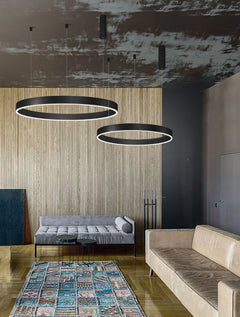 Suspension Motif noire, H 200 cm (9530214)
