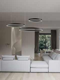 Suspension Motif noire, H 250 cm (9530215)