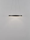 Suspension Adria noire, H 150 cm (9530225)