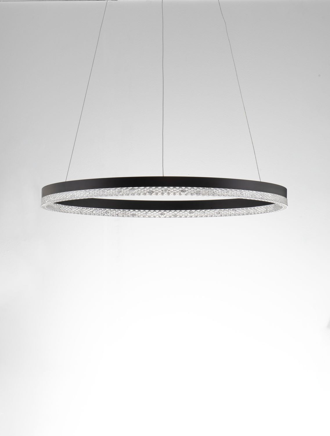 Suspension Adria noire, H 150 cm (9530227)